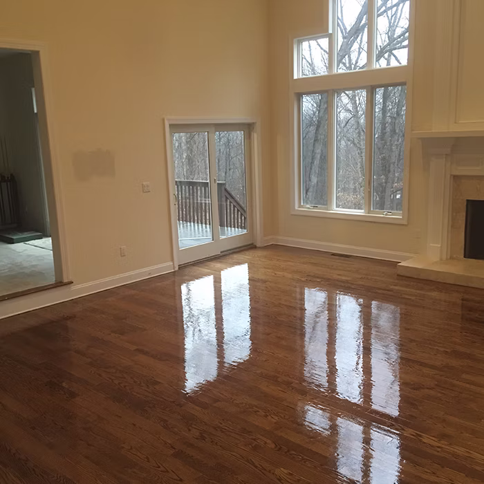 Engineered hardwood floor installation in Toms River New Jersey