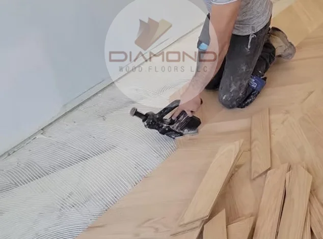 Professional floor sanding in Monmouth County NJ home